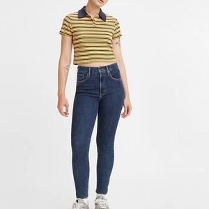 Levi’s mile high super skinny jeans NWT